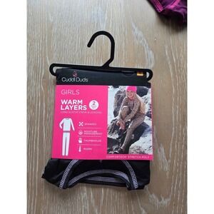 Cuddl Duds girls warm layers size small